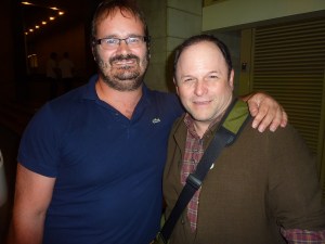 With the author (Seth J. Frantzman)