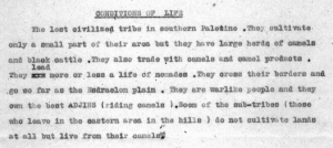 Detail from 1920 document reveals Azazmeh history