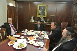 With Chaim Chesler of Limmud FSU and Rabbi Yehiel Eckstein