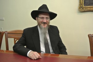 Chief Rabbi Berel Lazar (Seth J. Frantzman)