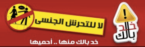 An Egyptian poster against harassment