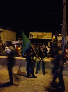 A Hamas flag