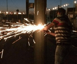 Damage done on July 4