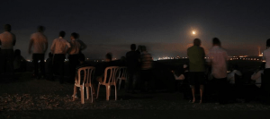 People gather to "watch the war" near Sderot