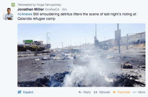 Others posted photos Friday morning of 'back to normal'