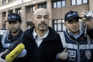 Sonmez being detained