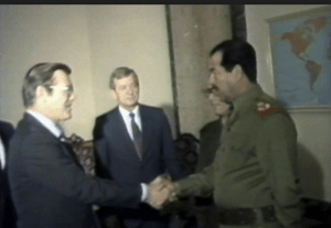 Rumsfeld and Saddam