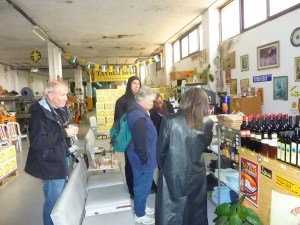 At the brewery in 2012