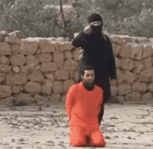 The latest ISIS outrage, a Syrian is murdered (screenshot)