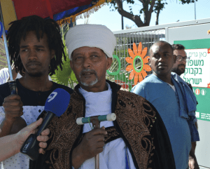 Traditional religious leaders arrived (Seth J. Frantzman)