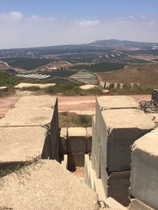 An abandoned military position overlooking Syria from the Golan (Seth J. Frantzman)