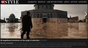 Screenshot of the main page