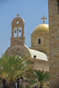 Orthodox Church constructed in 2003 at the river Jordan (Seth J. Frantzman)