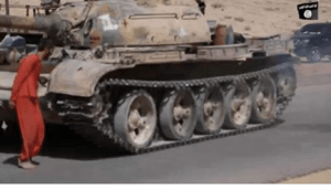 Tank, before it drove over a man, and the coalition couldn't find it